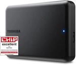 Toshiba Canvio Partner 4TB - Tragbare Externe 2,5''-Festplatte, USB 3.2, kompatibel