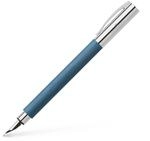 Faber-Castell 147140 - F&uuml;ller Ambition Edelharz, blau, Federbreite M, 1