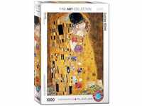 Eurographics 6000-4365 Gustav Klimt - Der Kuss Puzzle, Mehrfarbig, 1000
