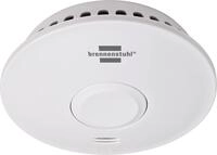 Brennenstuhl Funk-Rauchwarnmelder RM L 3101 / Vernetzbarer Rauchmelder mit Batterie