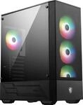 MSI MAG Forge 112R Mid-Tower PC-Geh&auml;use - geh&auml;rtetes Glas, unterst&uuml;tzt ATX,