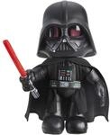 Star Wars HJW21 - Darth Vader Puppe (28 cm) mit Stimmenverzerrer und aufleuchtendem