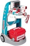 Smoby - elektronisches Doktor-Trolley - Doktorwagen mit 2 R&auml;dern, elektronischen