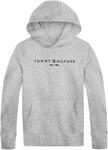 Tommy Hilfiger Kinder Unisex Hoodie Essential mit Kapuze, Grau (Light Grey...