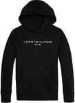 Tommy Hilfiger Kinder Unisex Hoodie Essential mit Kapuze, Schwarz (Black), 9 Monate