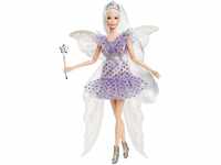 Barbie Zahnfee, Signature Doll, Zahnfee mit Flügeln, silberner Krone und...