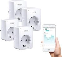 Tapo TP-Link Smart WLAN Steckdose P110 mit Energieverbrauchsmesser, Smart Home Alexa