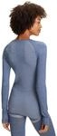 FALKE Damen Baselayer-Shirt Wool-Tech Light V Neck W L/S SH Wolle Funktionsmaterial