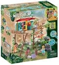PLAYMOBIL Wiltopia 71013 Familienbaumhaus mit Spielzeugtieren, Nachhaltiges Spielzeug