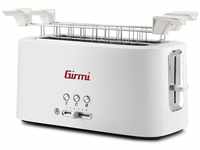 Girmi TP91 Toaster XL, 1500 W, Kunststoff, weiß
