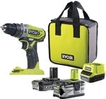 RYOBI 18 V ONE+ Akku-Schlagbohrschrauber R18PD2-242S (2-Gang-Getriebe, max.