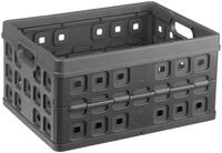 Sunware Square Klappbox Faltbar Stabil 32L &ndash; 49x36x24,5cm &ndash; Klappkiste Robust mit