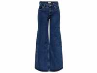 ONLY Women's ONLCHRIS REG Low Wide DNM NAS411 NOOS Jeans, Medium Blue Denim,...