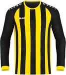 JAKO Kinder Trikot Inter (Langarm), Schwarz/Citro, 128