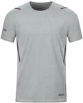 JAKO Herren T-Shirt Challenge, Hellgrau-Meliert/Anthra Light, XXL