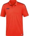JAKO Herren Polo Striker 2.0, chili rot/wei&szlig;, 3XL, 6319