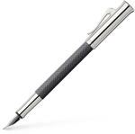 Graf von Faber-Castell 146701 - F&uuml;llfederhalter Guilloche Cisel&eacute;, Anthrazit,