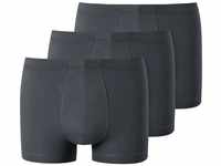Uncover by Schiesser - Retro Shorts/Pant - 3er Pack (S Dunkelgrau)