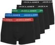 JACK & JONES Herren pakke JACHUEY TRUNKS 5 PACK NOOS, Electric Blue Lemonade, XXL EU
