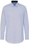 Seidensticker Herren Mens Regular Patch Longsleeve Hemd, Hellblau(153700), 39 EU