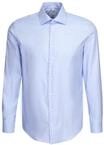 Seidensticker Herren Mens Slim Longsleeve Cotton Shirt, Blau(653690), 42 EU