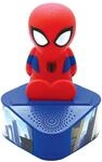 Lexibook - Marvel Spider Man - Lautsprecher mit Leuchtfigur, Bluetooth 5,0,
