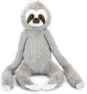 BZ PLUSH SLOTH MEES XL DOG TOY GREY , 80X30X16 CM
