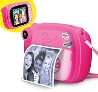 Lisciani - BARBIE Print Cam - Sofortbildkamera BARBIE f&uuml;r Kinder ab 5 Jahren - 3 in