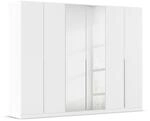 Rauch M&ouml;bel Alabama, Kleiderschrank, Farbe Wei&szlig;, Breite 271 cm | Schrank, 6-t&uuml;rig,