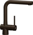 SCHOCK K&uuml;chenarmatur LAIOS Bronze &ndash; braune hochdruck Armatur mit Festauslauf und