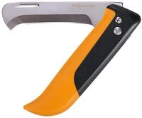 Fiskars Klappbares Obst- und Gem&uuml;semesser, Zur Ernte, Gesamtl&auml;nge: 17,8 cm,