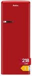 Amica KSR 364 150 R Retro K&uuml;hlschrank/Rot /218