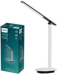 PHILIPS LED Ivory Schreibtischleuchte (5 W), dimmbare und tragbare Tischleuchte mit