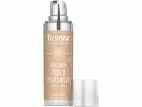 lavera Hyaluron Liquid Foundation - Natural Ivory 01 - seidige & leichte Textur -