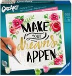 Ravensburger CreArt Make Your Dreams Happen - Malen nach Zahlen Erwachsene | DIY