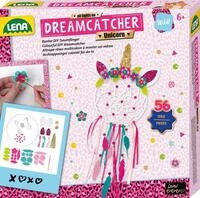 Lena 42701 Dreamcatcher Einhorn - Traumf&auml;nger Bastelset f&uuml;r Kinder ab 6 Jahren,