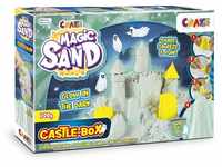 CRAZE MAGIC SAND Castle Box | Glow in The Dark Kinetischer Sand , leuchtend...
