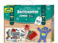 Lena 42665 Bastelkoffer mit 800 Teile Farben, Material zum Basteln, mit...