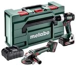 Metabo Combo Set 2.9.4 18 V Akku-Maschinen im Set 18V (Maschinen-Set in metaBOX,