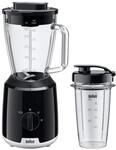 Braun PowerBlend 1 JB1051BK - Standmixer mit 1,5 l Glas-Mixaufsatz inkl.