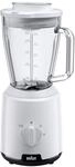 Braun PowerBlend 1 JB1050WH - Standmixer mit 1,5 l Glas-Mixaufsatz,...