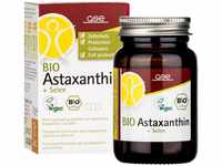 GSE Astaxanthin + Selen Kapseln, aus der Blutregenalge (Mikroalge), BIO-Qualität,