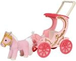 Baby Annabell Little Sweet Kutsche und Pony, 2-in-1 Puppenwagen und Kutsche mit