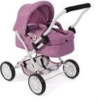 Bayer Chic 2000&reg; Puppenwagen Smarty &ndash; Jeans Pink&ndash; Zusammenklappbar &ndash; Mit