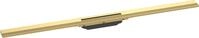hansgrohe Fertigset Duschrinne RainDrain Flex, Abflussrinne 1000mm, Bodenablauf