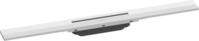 hansgrohe Fertigset Duschrinne RainDrain Flex, Abflussrinne 700mm, Bodenablauf Dusche