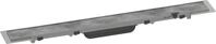 hansgrohe Fertigset Duschrinne RainDrain Rock, befliesbare Abflussrinne 600mm,