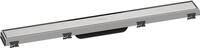 hansgrohe Fertigset Duschrinne RainDrain Match, Abflussrinne 700mm, Bodenablauf