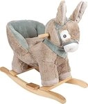 small foot Schaukeltier Esel mit Sitz, f&uuml;r Kinder ab 12 Monaten, aus Pl&uuml;sch...