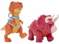 Dino Ranch DNR0008 - Deluxe Dino Pack - Biscuit und Angus, Spielzeug ab 3 Jahren
